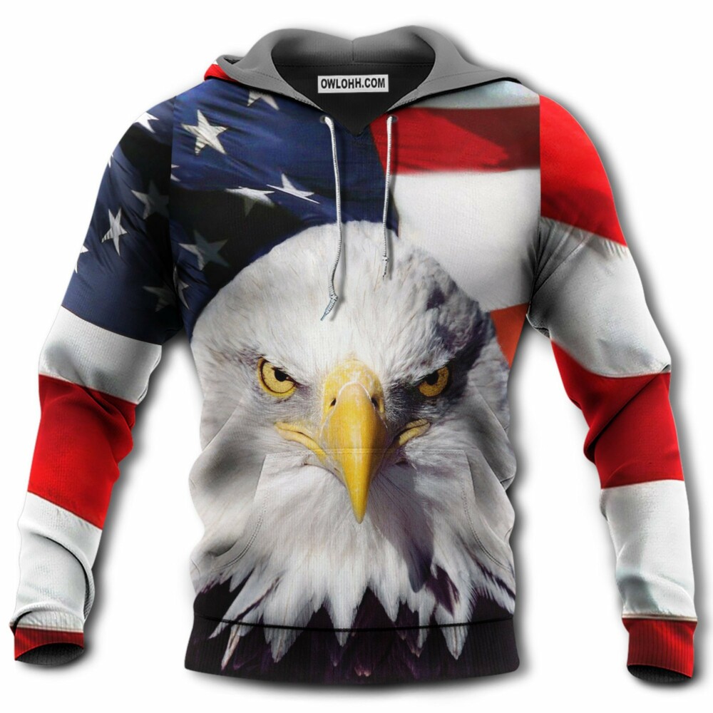 America Eagle So Cool - Hoodie - Owl Ohh - Owl Ohh