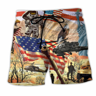 America Independence Day We The People - Beach Short - Owl Ohh - Owl Ohh