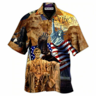 America Land Of America - Hawaiian Shirt - Owl Ohh - Owl Ohh