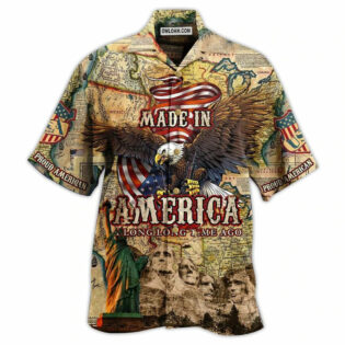 America Made In America Long Time Ago - Hawaiian Shirt - Owl Ohh - Owl Ohh