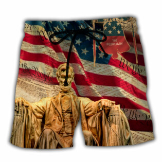 America Love Day Freedom - Beach Short - Owl Ohh - Owl Ohh