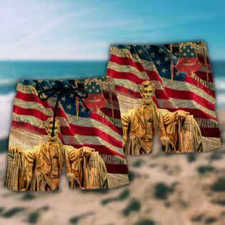 America Love Day Freedom - Beach Short - Owl Ohh - Owl Ohh