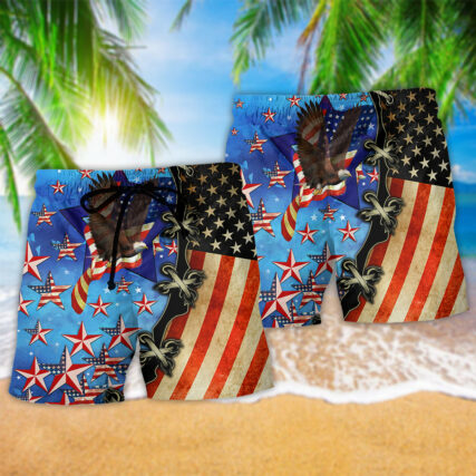 America Only In The Darkness Can You See The Stars - Beach Short - Owl Ohh - Owl Ohh