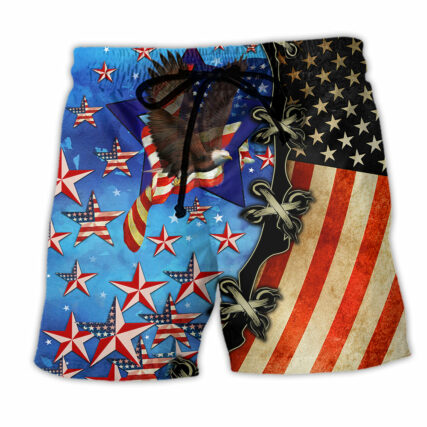 America Only In The Darkness Can You See The Stars - Beach Short - Owl Ohh - Owl Ohh