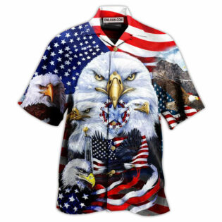 America Proud Happy Day - Hawaiian Shirt - Owl Ohh - Owl Ohh