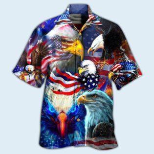 America Soar Like An Eagle - Hawaiian Shirt - Owl Ohh - Owl Ohh