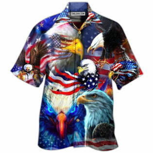 America Soar Like An Eagle - Hawaiian Shirt - Owl Ohh - Owl Ohh