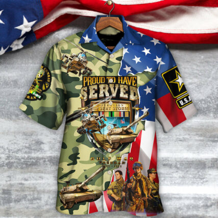 Veteran Colorful America Veteran War And Peace Proud To Have Veteran - Hawaiian Shirt - Owl Ohh - Owl Ohh