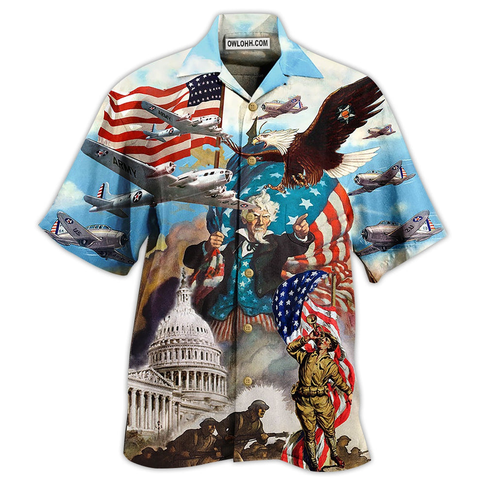 America War And Peace - Hawaiian Shirt - Owl Ohh - Owl Ohh