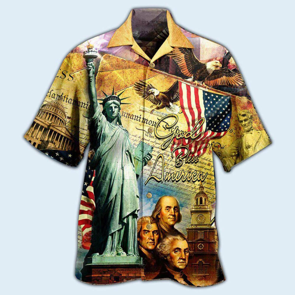 America We The People Patriotism - Hawaiian Shirt - Owl Ohh - Owl Ohh