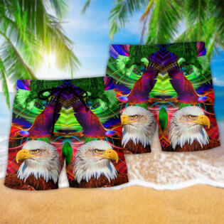 American Eagle Amazing Colorful - Beach Short - Owl Ohh - Owl Ohh