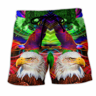 American Eagle Amazing Colorful - Beach Short - Owl Ohh - Owl Ohh