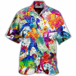 American Football Strong Spirit Brave Heart - Hawaiian Shirt - Owl Ohh - Owl Ohh
