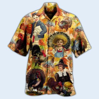Turkey Animals Bad Day To Be - Hawaiian Shirt - Owl Ohh - Owl Ohh