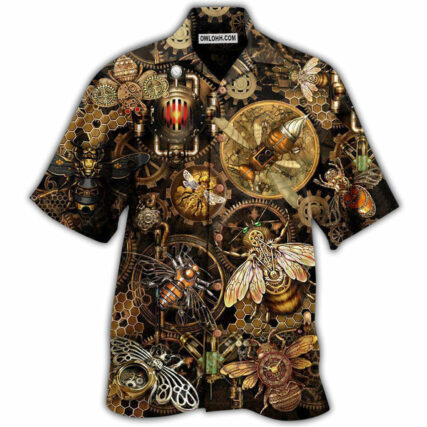 Bee Animals Bee Kind Bee You - Hawaiian Shirt - Owl Ohh - Owl Ohh