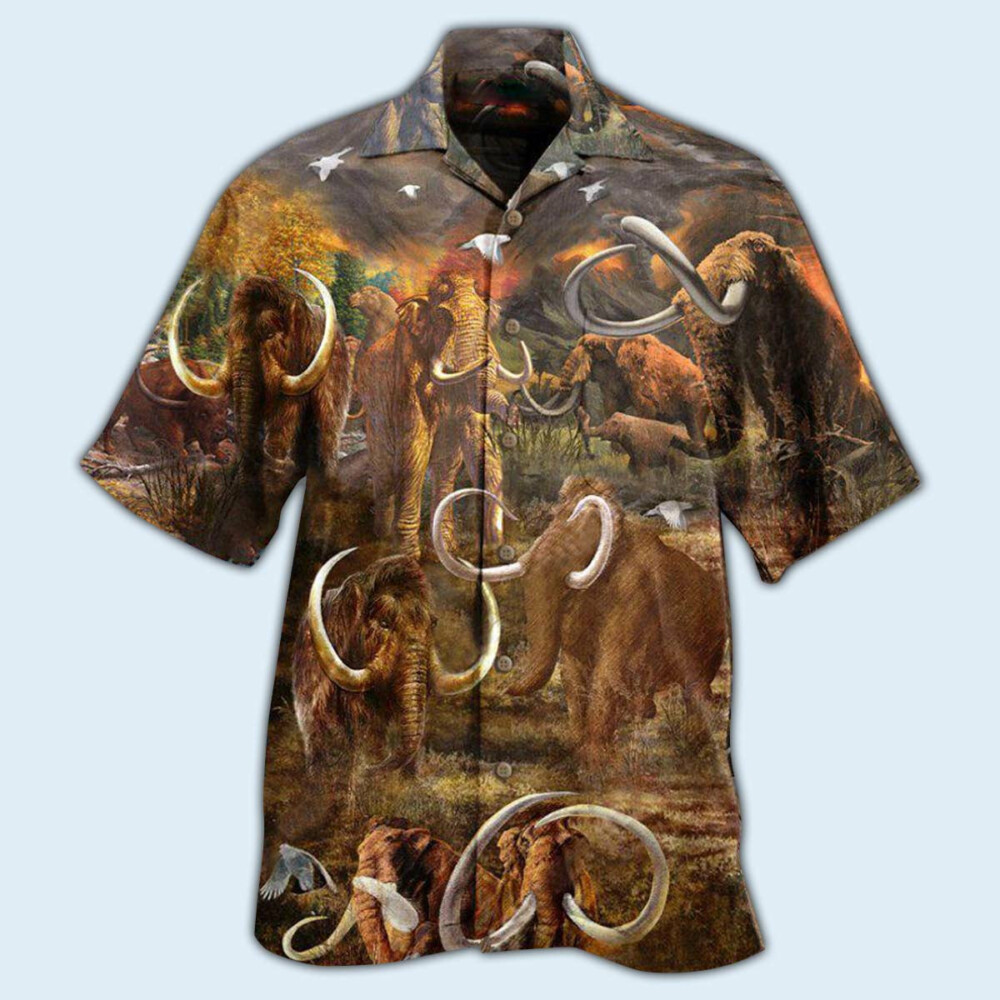 Mammoth Animals Bring Back The Mammoth - Hawaiian Shirt - Owl Ohh - Owl Ohh