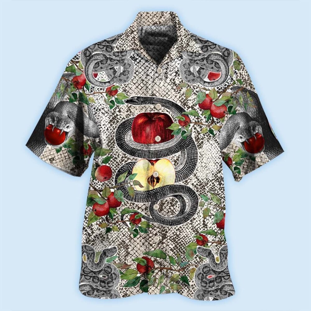 Snake Animals Garden Of Eden Snake - Hawaiian Shirt - Owl Ohh - Owl Ohh