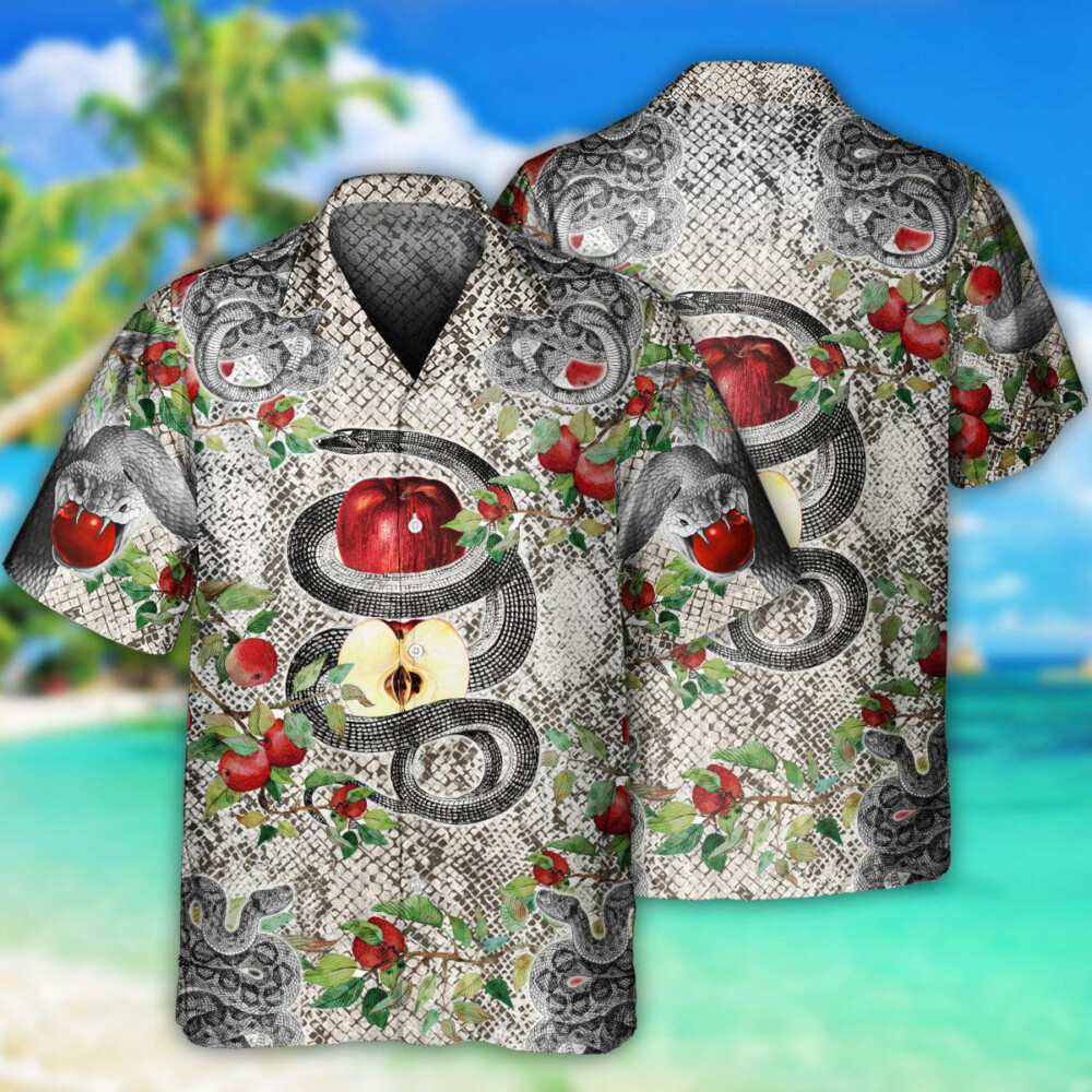 Snake Animals Garden Of Eden Snake - Hawaiian Shirt - Owl Ohh - Owl Ohh