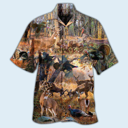 Animals If It Flies It Dies If It Hops It Drops With Vintage Style - Hawaiian Shirt - Owl Ohh - Owl Ohh