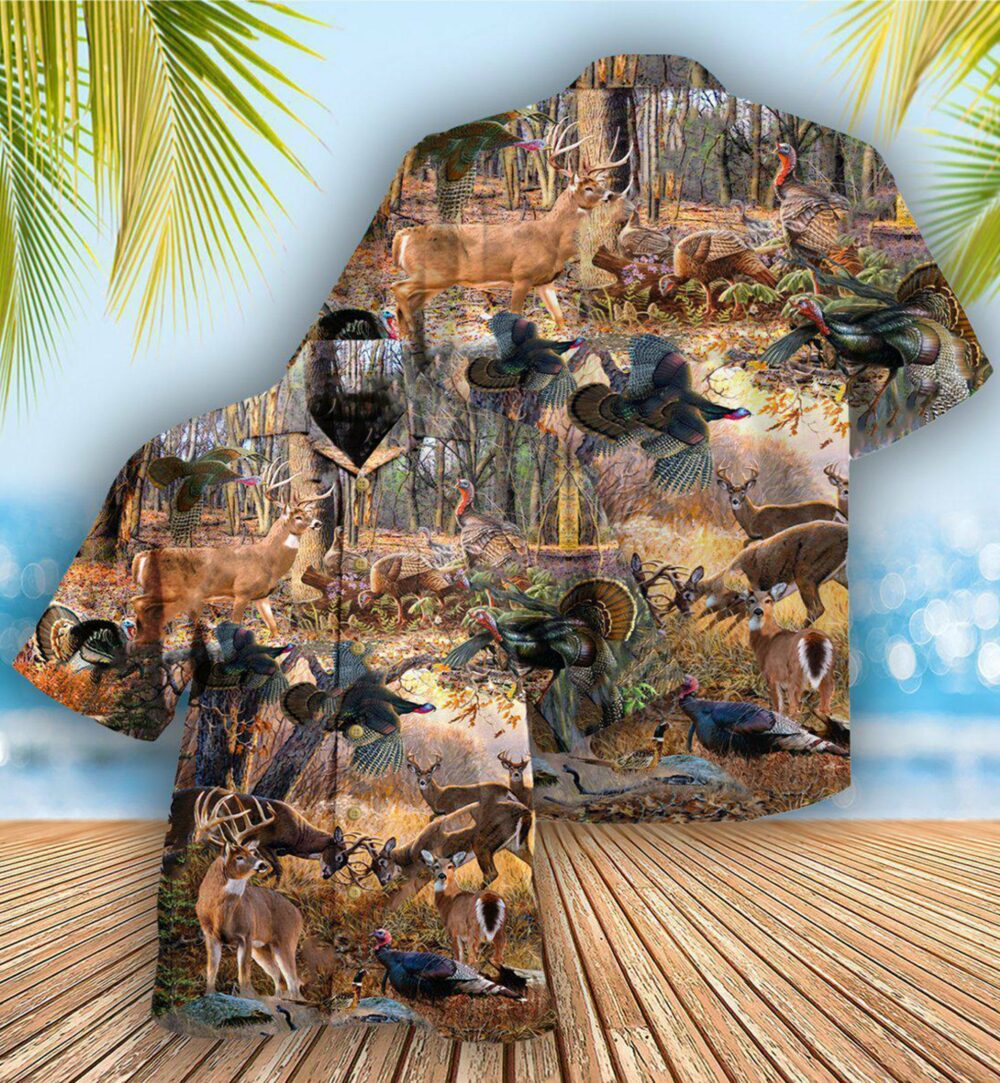 Animals If It Flies It Dies If It Hops It Drops With Vintage Style - Hawaiian Shirt - Owl Ohh - Owl Ohh