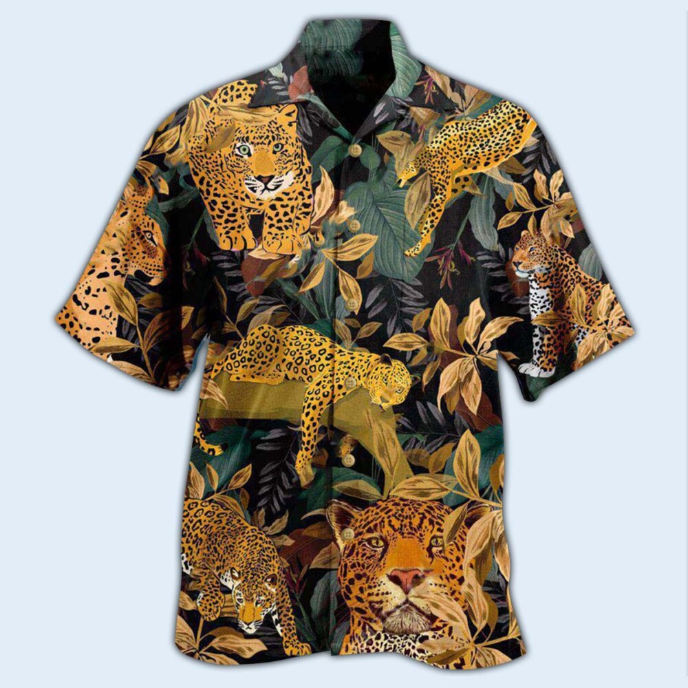Leopard Animals Proud Leopard Natural Print - Hawaiian Shirt - Owl Ohh - Owl Ohh