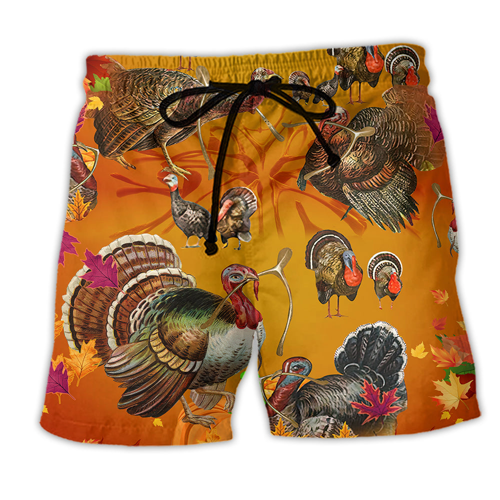 Animal Love Peaceful Hot Colors - Beach Short - Owl Ohh - Owl Ohh