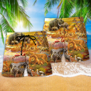 Animal Proctect Wildlife Protect The Future - Beach Short - Owl Ohh - Owl Ohh