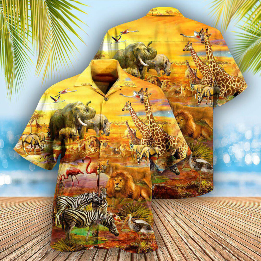 Animals Proctect Wildlife Protect The Future Protect Our Love - Hawaiian Shirt - Owl Ohh - Owl Ohh