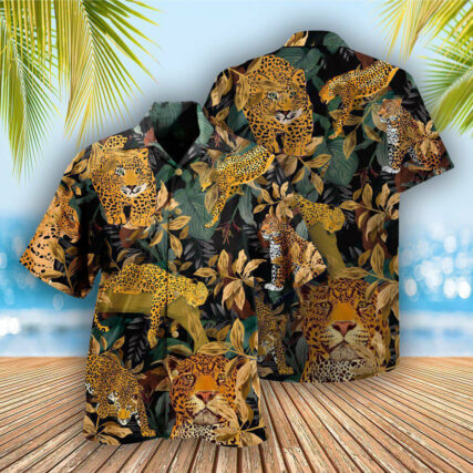 Leopard Animals Proud Leopard Natural Print - Hawaiian Shirt - Owl Ohh - Owl Ohh