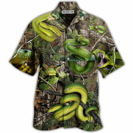 Snake Will Always Bite Back So Be Careful - Hawaiian Shirt - Owl Ohh - Owl Ohh