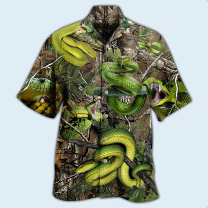 Snake Will Always Bite Back So Be Careful - Hawaiian Shirt - Owl Ohh - Owl Ohh