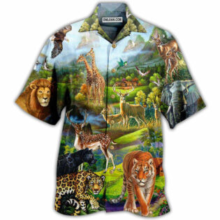 Animals World Wild Life So Good Mountain - Hawaiian Shirt - Owl Ohh - Owl Ohh