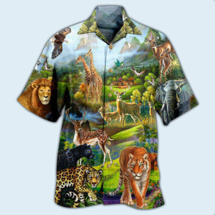 Animals World Wild Life So Good Mountain - Hawaiian Shirt - Owl Ohh - Owl Ohh