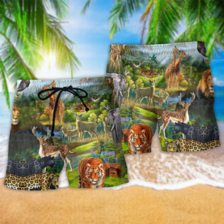 Animal World Wild Life Lovely Life - Beach Short - Owl Ohh - Owl Ohh