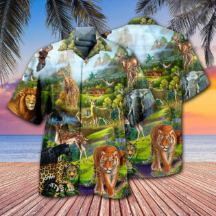 Animals World Wild Life So Good Mountain - Hawaiian Shirt - Owl Ohh - Owl Ohh