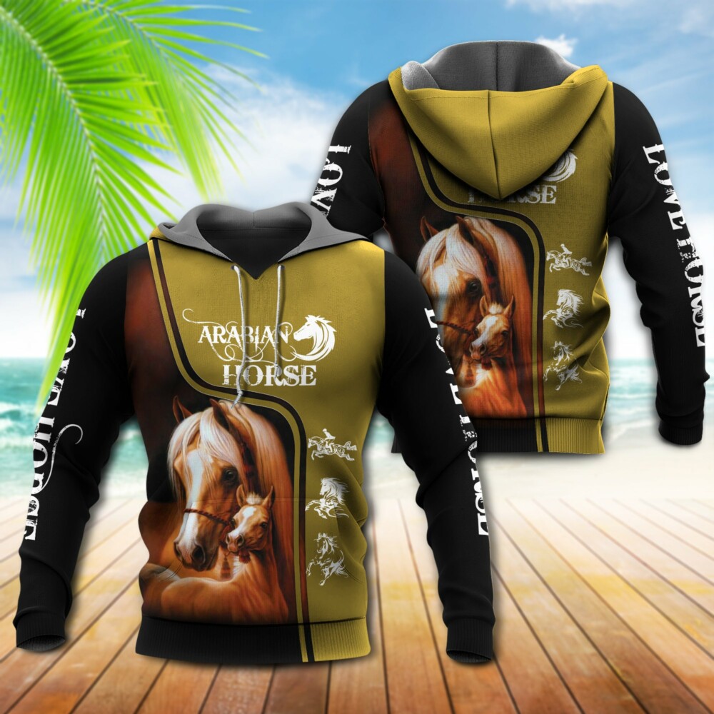 Arabian Horse Amazing Style - Hoodie - Owl Ohh - Owl Ohh