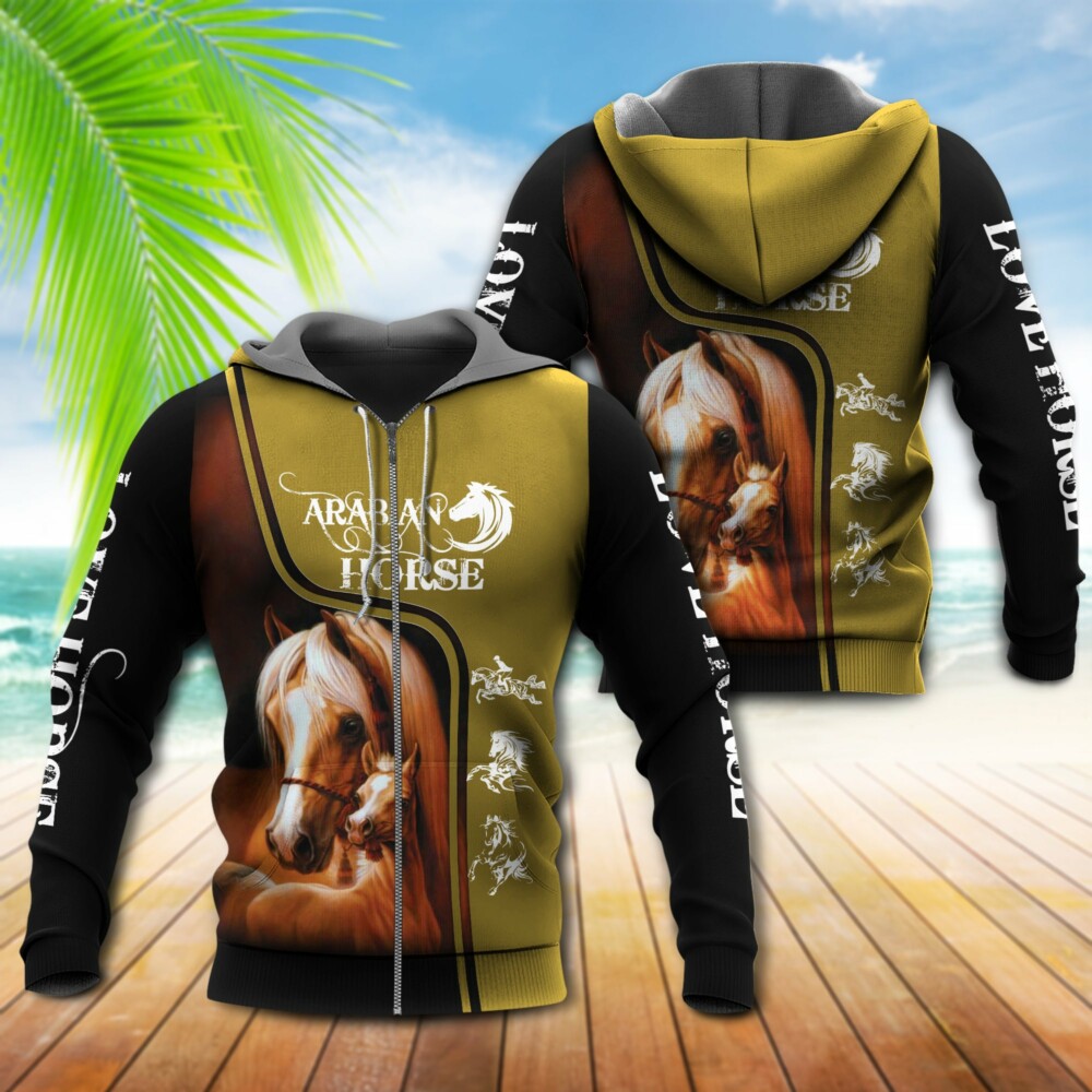 Arabian Horse Amazing Style - Hoodie - Owl Ohh - Owl Ohh