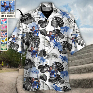Whatever You Want Tropical Custom Photo - Hawaiian Shirt - Personalized Photo Gifts-Owl Ohh
