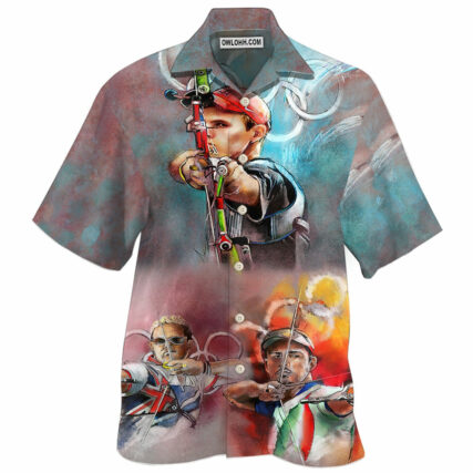 Archery Cool Is Lovely Life - Hawaiian Shirt - Owl Ohh - Owl Ohh