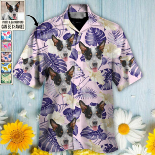 Dog Lucky You Want Tropical Custom Photo - Hawaiian Shirt - Personalized Photo Gifts-Owl Ohh