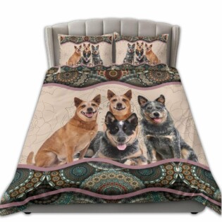 Australian Cattle Dog Band Happiness Style - Bedding Cover - Owl Ohh - Owl Ohh