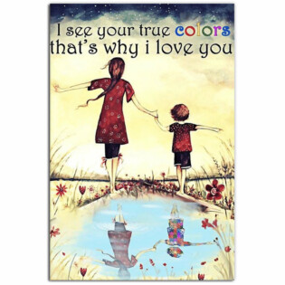 Autism I See Your True Color - Vertical Poster - Owl Ohh - Owl Ohh