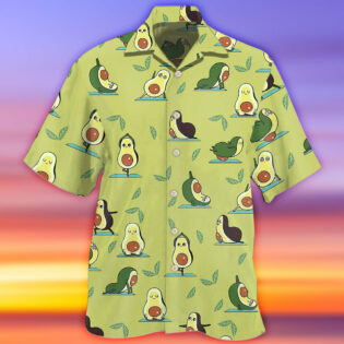 Avocado Plays With Happy Avocado So Cute - Hawaiian Shirt - Owl Ohh - Owl Ohh
