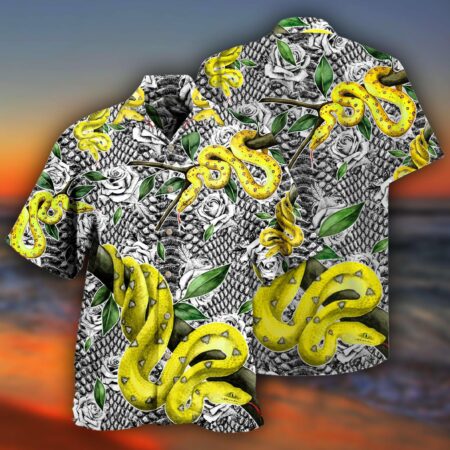Snake Animals Awesome Snake - Hawaiian Shirt - Owl Ohh - Owl Ohh