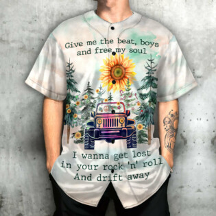 Jeep Hippie Free My Soul - Baseball Jersey - Owl Ohh - Owl Ohh