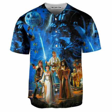 Starwars Cool Vintage Style - Baseball Jersey