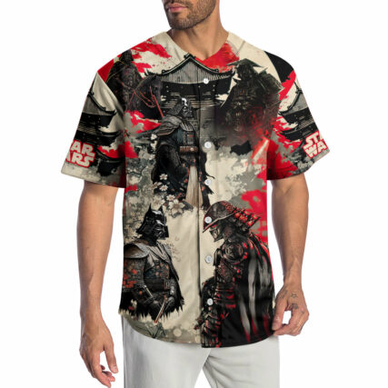 Starwars Darth Vader Samurai - Baseball Jersey