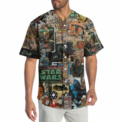 Star Wars Comic Style - Baseball Jersey