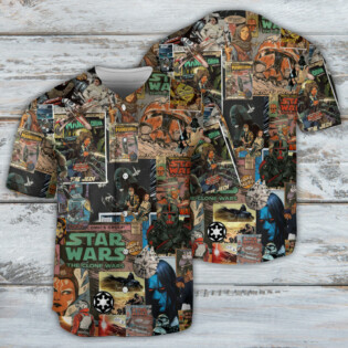 Star Wars Comic Style - Baseball Jersey