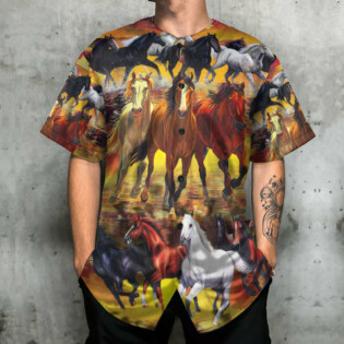 Horse Life Is Better With A Horse - Baseball Jersey - Owl Ohh - Owl Ohh